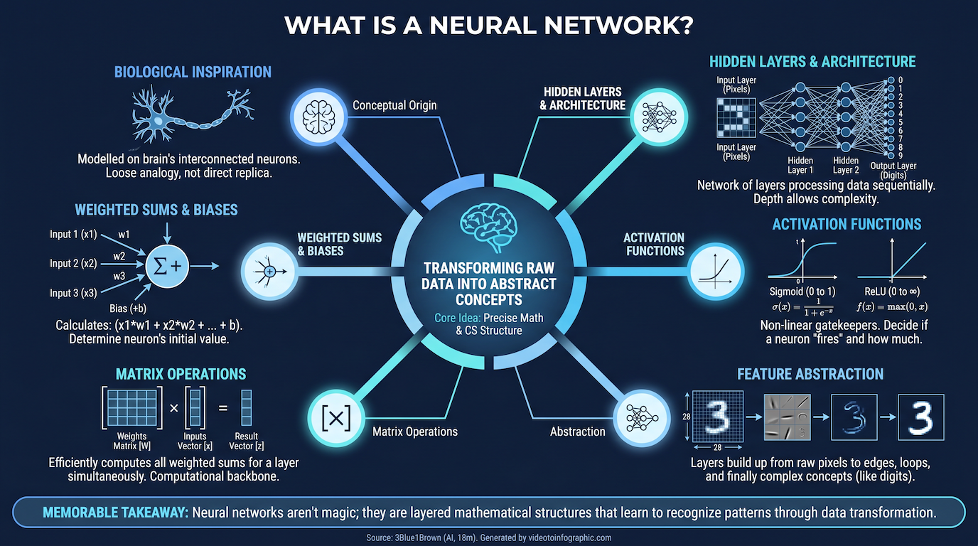 What is a Neural Network? infographic